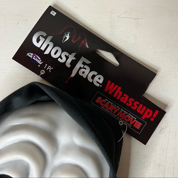 NEW Scream Ghostface Scary Movie Whassup! Tongue Stoned Mask Wassup! 2022 - Picture 3 of 5